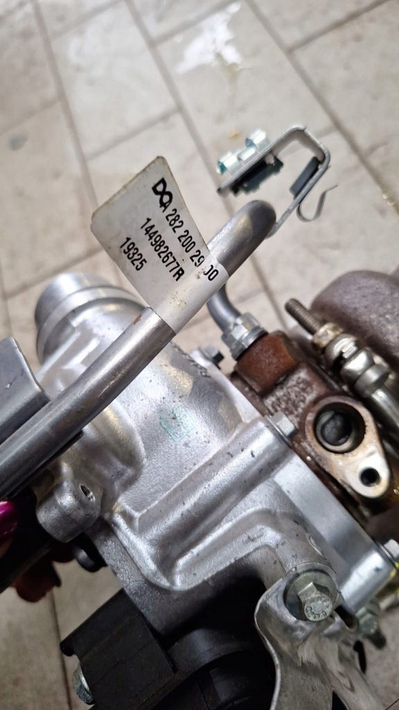 фото №5, Турбіна турбонагнітач captur ii kadjar 1.3 tce 144106434r стан jak новий