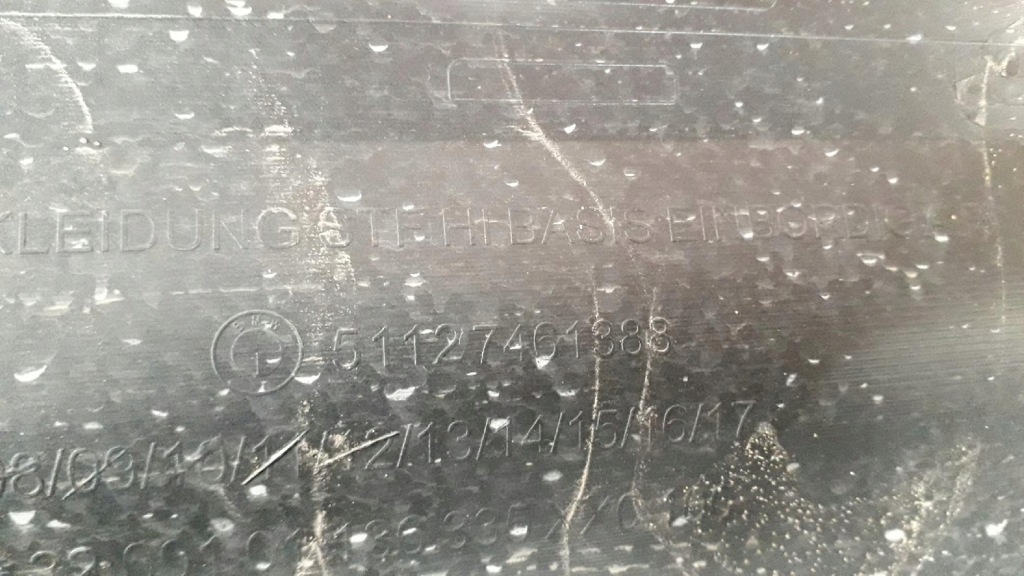 фото №12, Бампер задняя bmw f40 1 2019- новый model 4xpdc