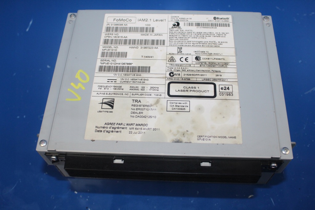 фото №1, Volvo v40 ii s60 v60 12- зчитувач радіо cd