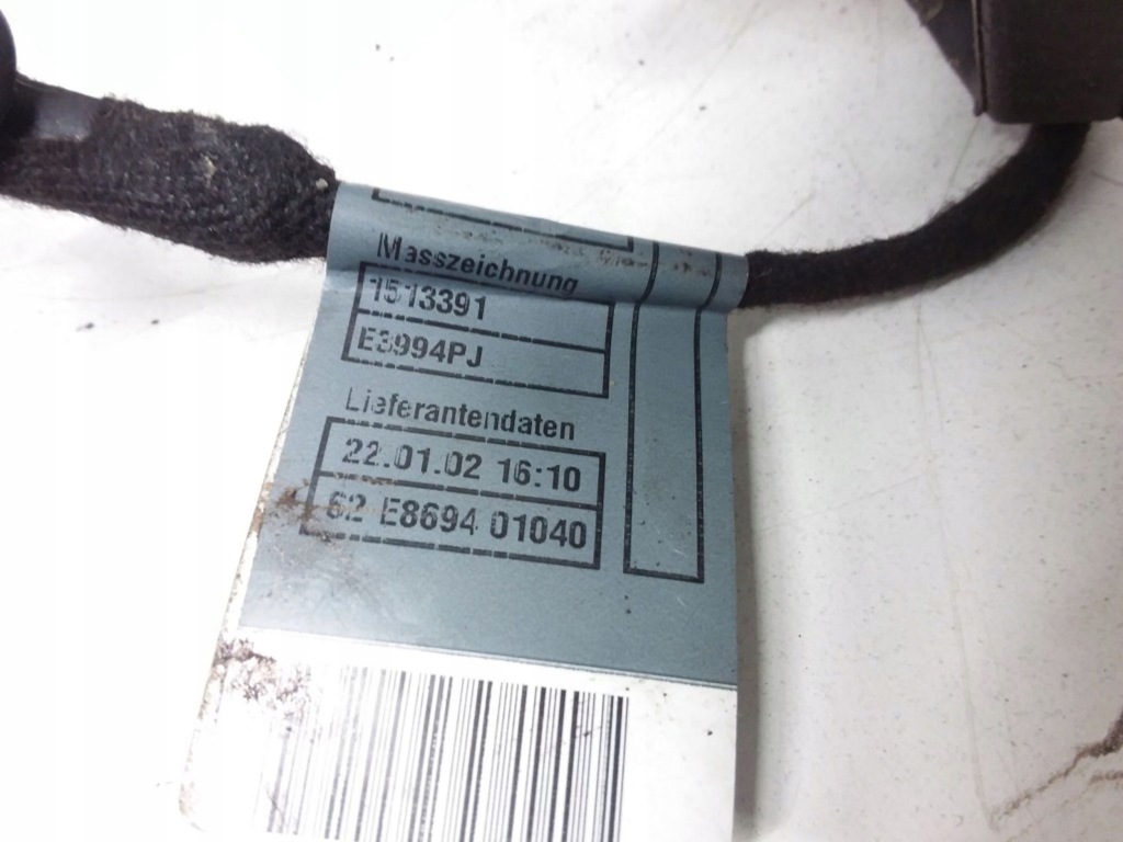 2002 mini one - cooper r50 - 53 джгут двері передніх 1513391 Оригінал