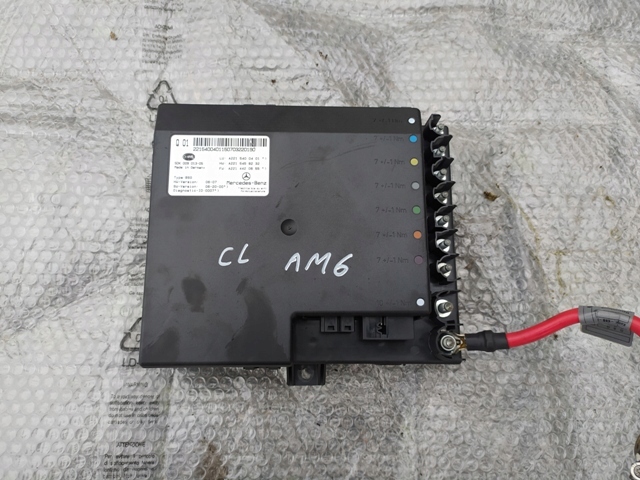 фото №1, Mecedes cl 63 w216 модуль акумулятор a2215400401