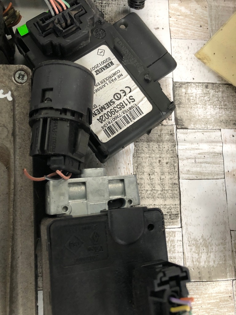 фото №6, Блок керування набір запуск renault scenic ii 1.5 dci 8200334419