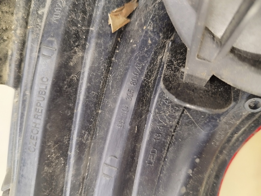 фото №11, Лампа правая задняя peugeot 208 i lift 2015-2019 оригинал