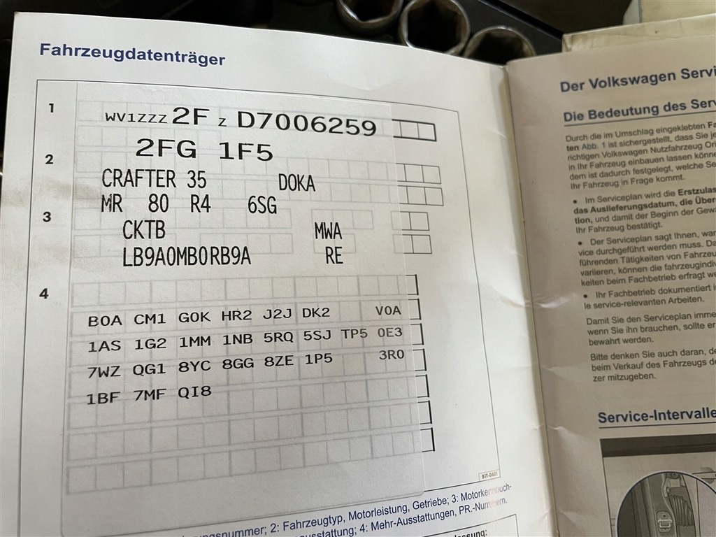 фото №8, Коробка передач передач mwa vw crafter 2.0 tdi 10-16 2012 rok