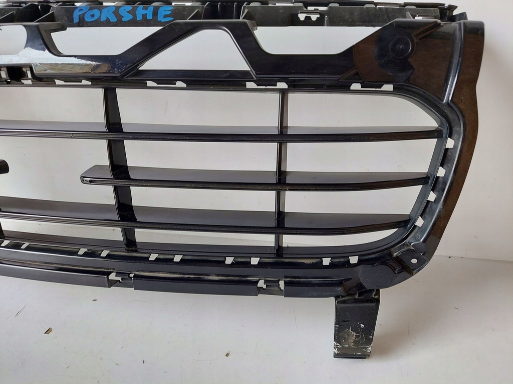 фото №7, Porsche cayenne 7p5 lift решітка середня лак