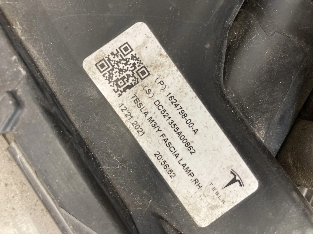 фото №6, Противотуманная фара led правый tesla model 3 17-