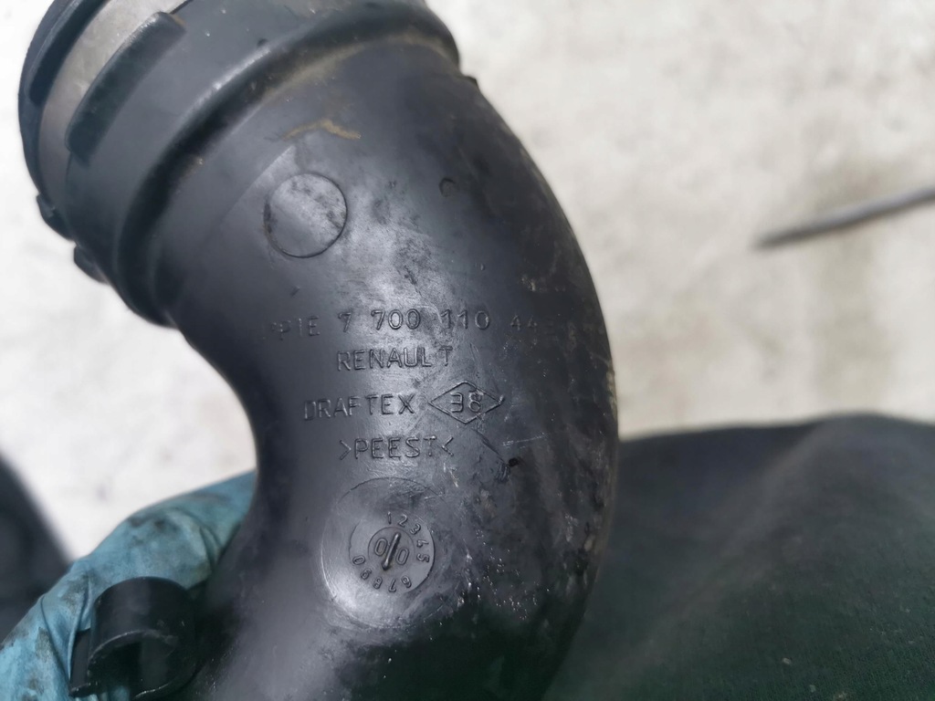 фото №4, Труба воздуха renault kangoo ii 1.9dci 7700110443