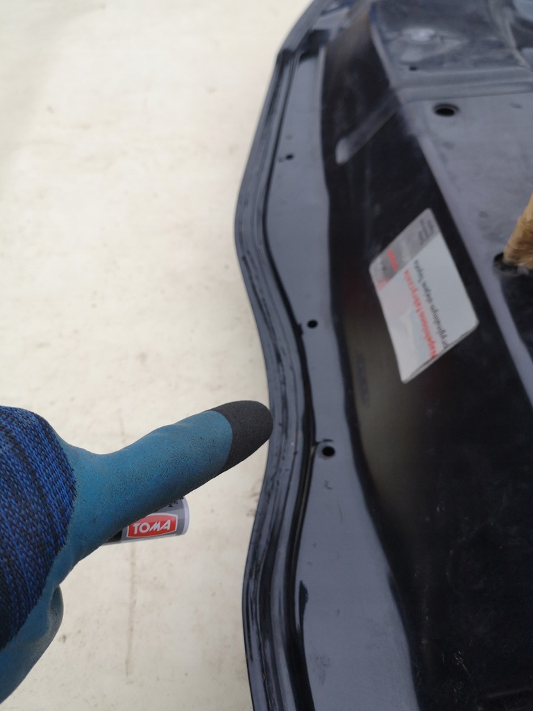 фото №12, Капот toyota verso 09- оригинал czarna