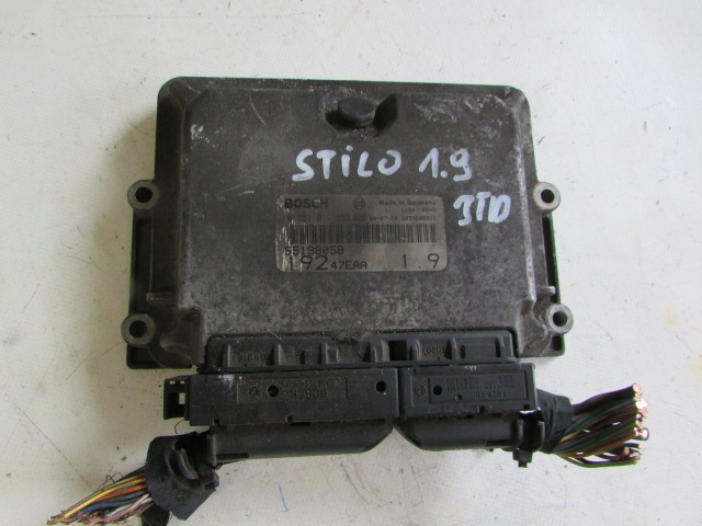 фото №1, Бортовой компьютер двигателя fiat 55198058 0281011553