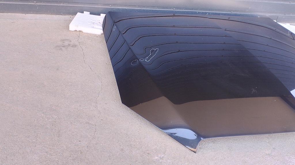 фото №11, Mercedes c klasa a205 капот крышка двигателя ładna 831