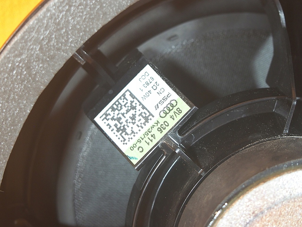 фото №8, Audi s3 a3 8v lift динамик дверь задняя bang & olufsen 8v4035411c