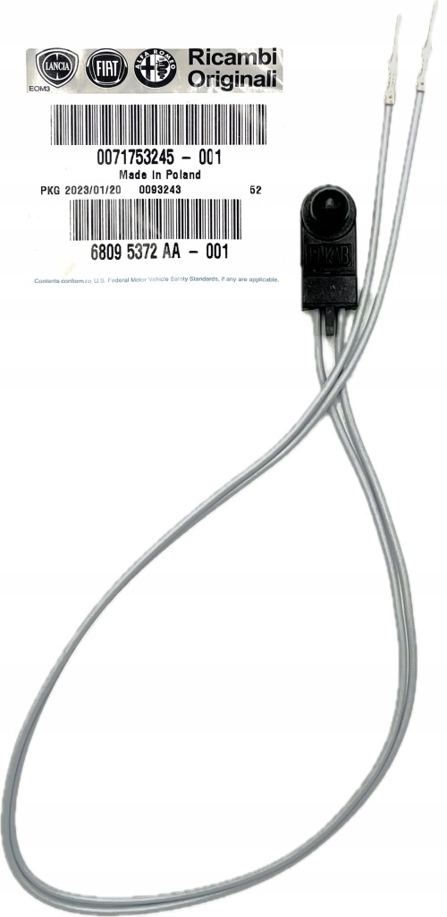 фото №12, Датчик температури w дзеркало fiat lancia alfa