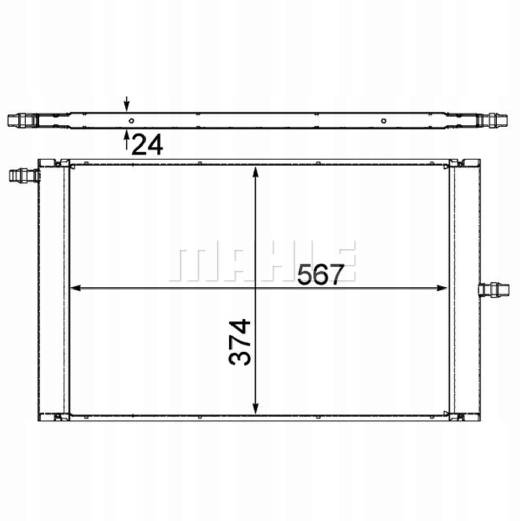 фото №1, Інтеркулер land rover range rover iii 09-12 5.0