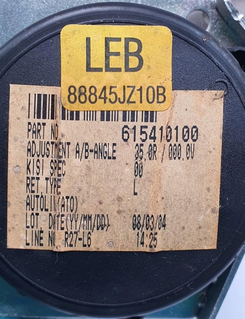 фото №2, Pas лівий задня renault koleos i 88845jz10b 615410100