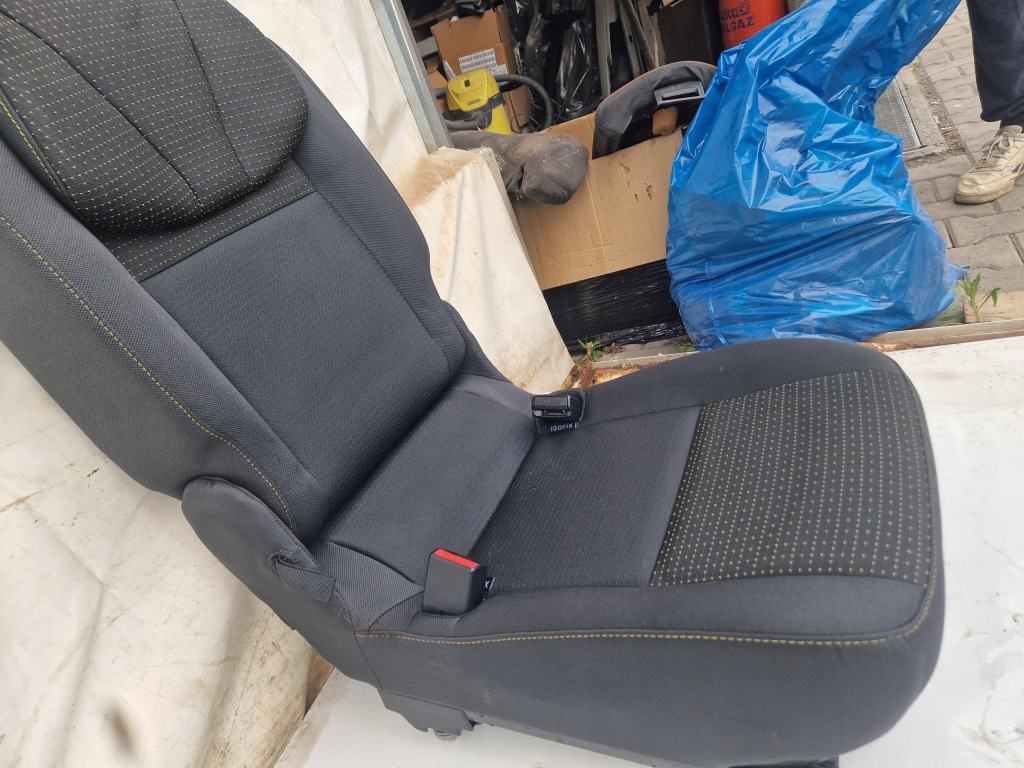 фото №5, Renault scenic сидіння заднє сидіння 2 ряд складний задня задній середній