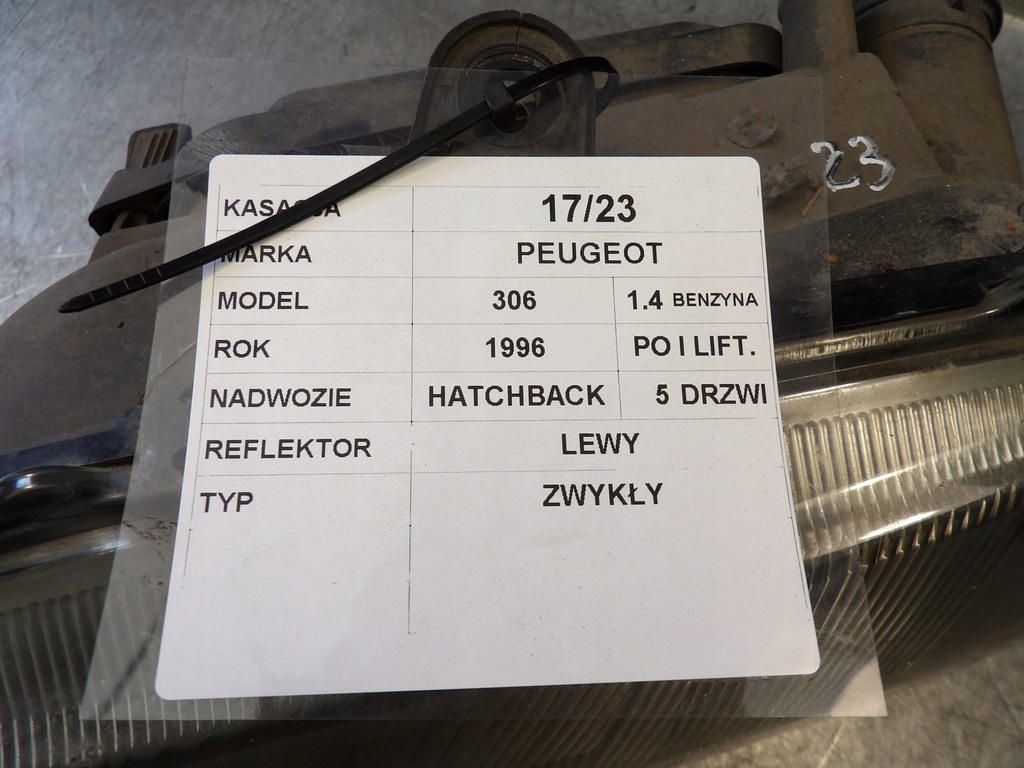 фото №9, Лампа pl peugeot 306 54531521 51145