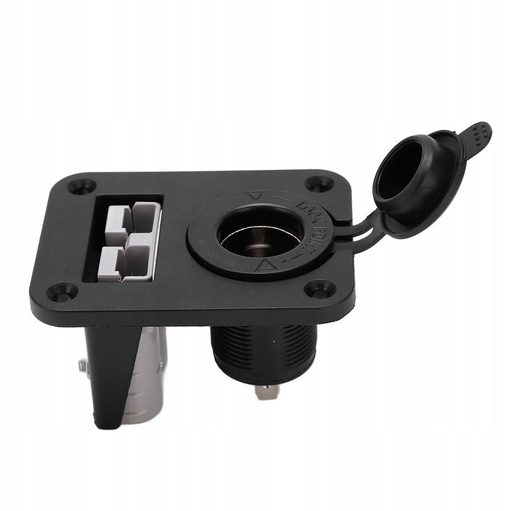 фото №8, Разъём прикуривателя автомобильный 12-24v чёрный