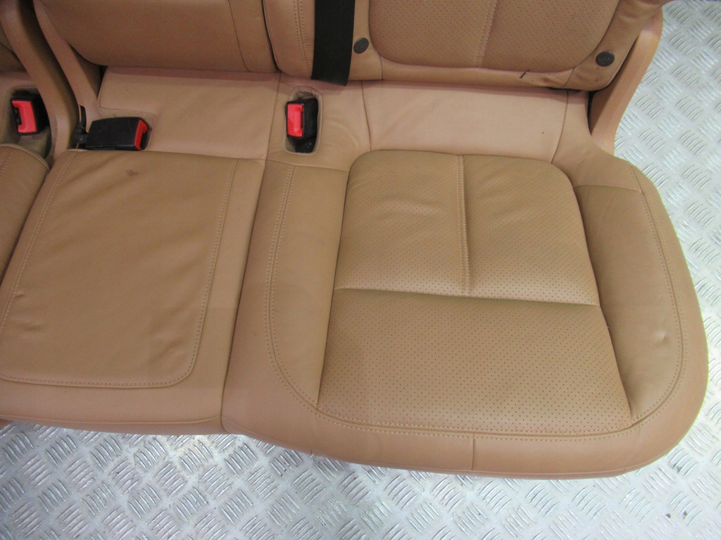 фото №16, Porsche cayenne 7p5 lift сиденья кожа заднее сиденье обшивки обивка комплектная