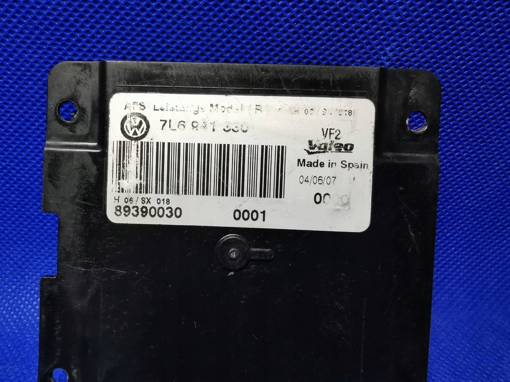 фото №12, Блок управления модуль поворота правый оригинал vw passat b6 7l6941330