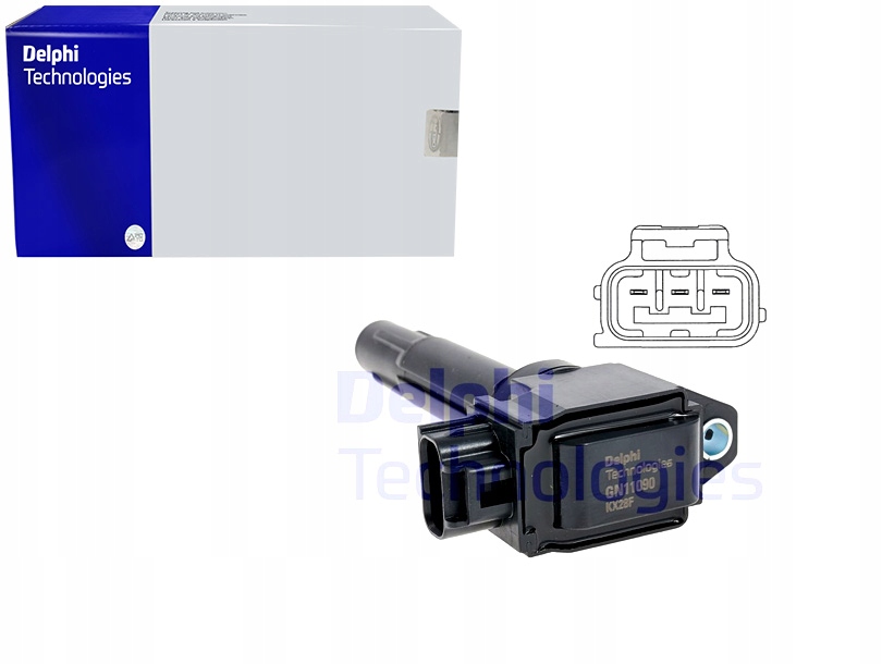 фото №1, Катушка зажигания delphi gn11090-12b1