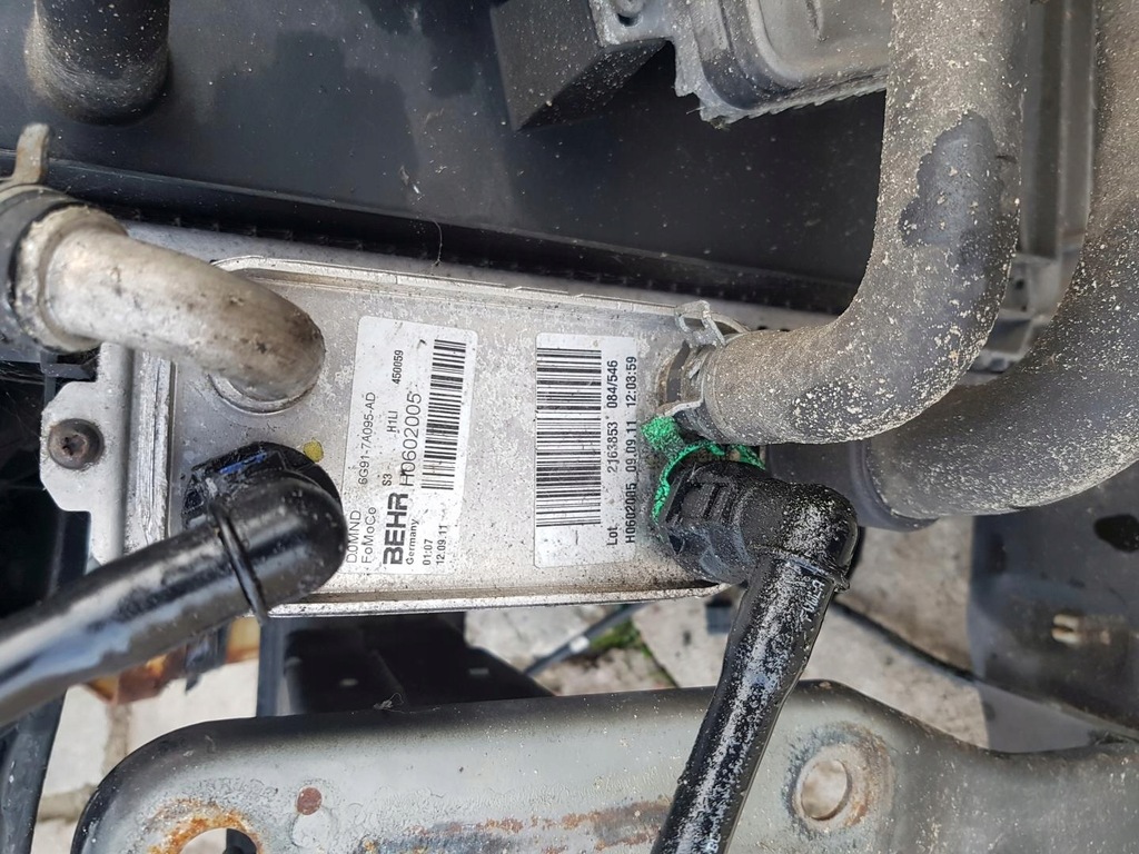 фото №8, Pas передний радиатор 2.0tdci galaxy mk3 2.0tdci