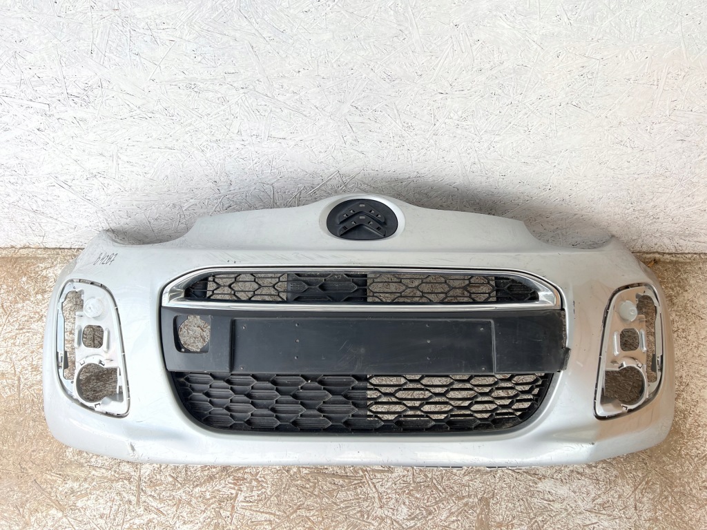 фото №1, Бампер перед передний citroen c1 lift 12- + решётка
