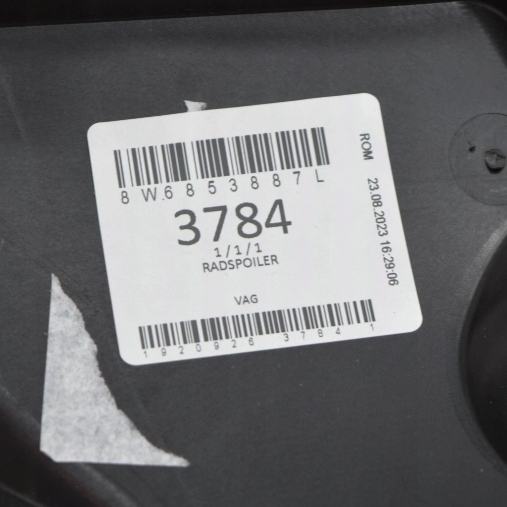 фото №7, Audi a5 sportback f5 передняя часть left wheel спойлер 8w6853887l oem