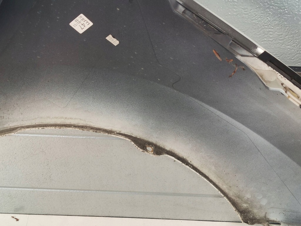 фото №6, Крила лівий білий kwed peugeot 3008 i 09-16