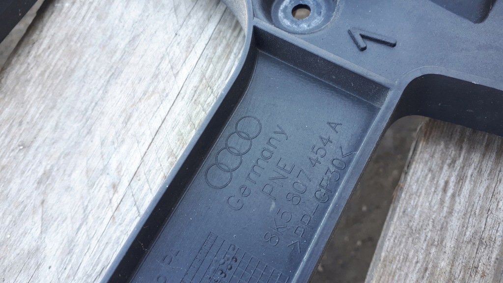 фото №6, S4 b8 lift a4 направляющая бампера правый левый задняя sedan