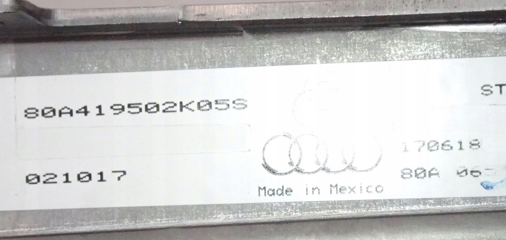 фото №7, Колонка рулевая audi q5 sq5 80a 3.0 80a419502k