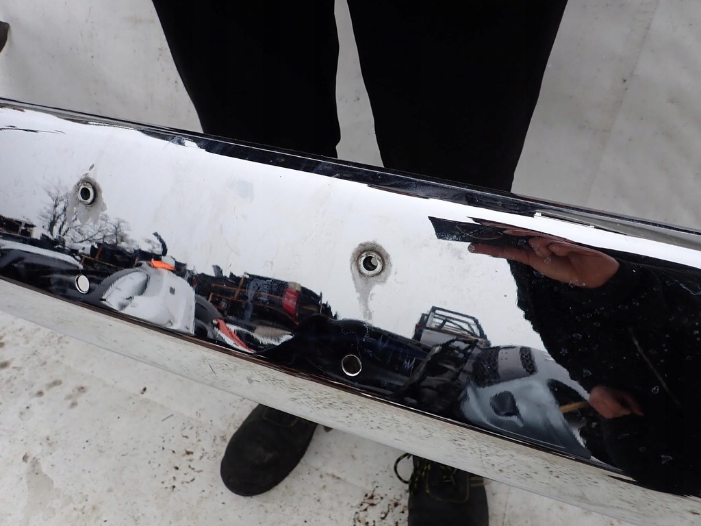 фото №12, Dodge ram v 5 18- бампер перед передній