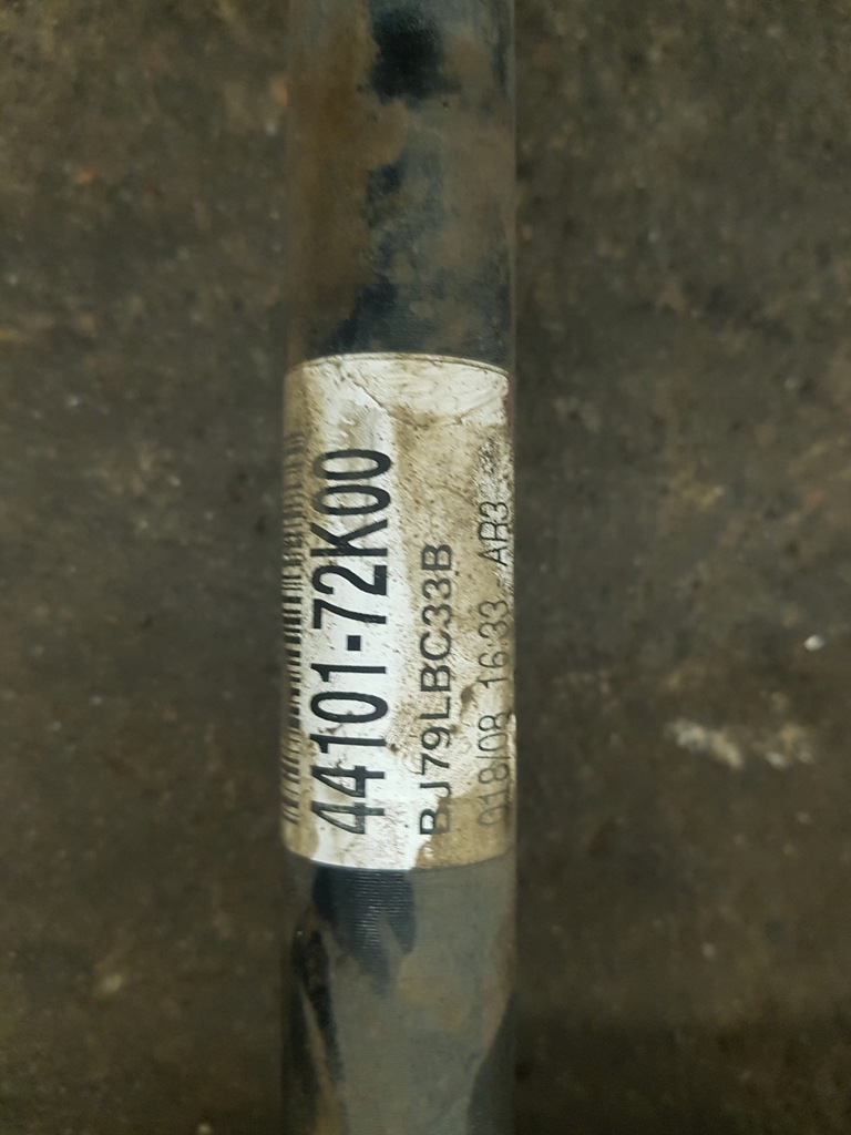 фото №2, Półośka приводной вал правая передняя swift 3 44101-72k00