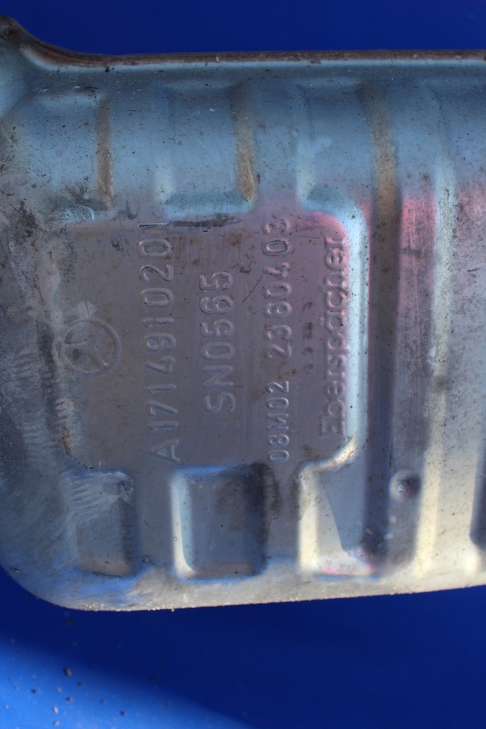 фото №10, Система випускний 2 x гасник глушники кінцевий оригінальний номер mercedes slk r171 w171 lift