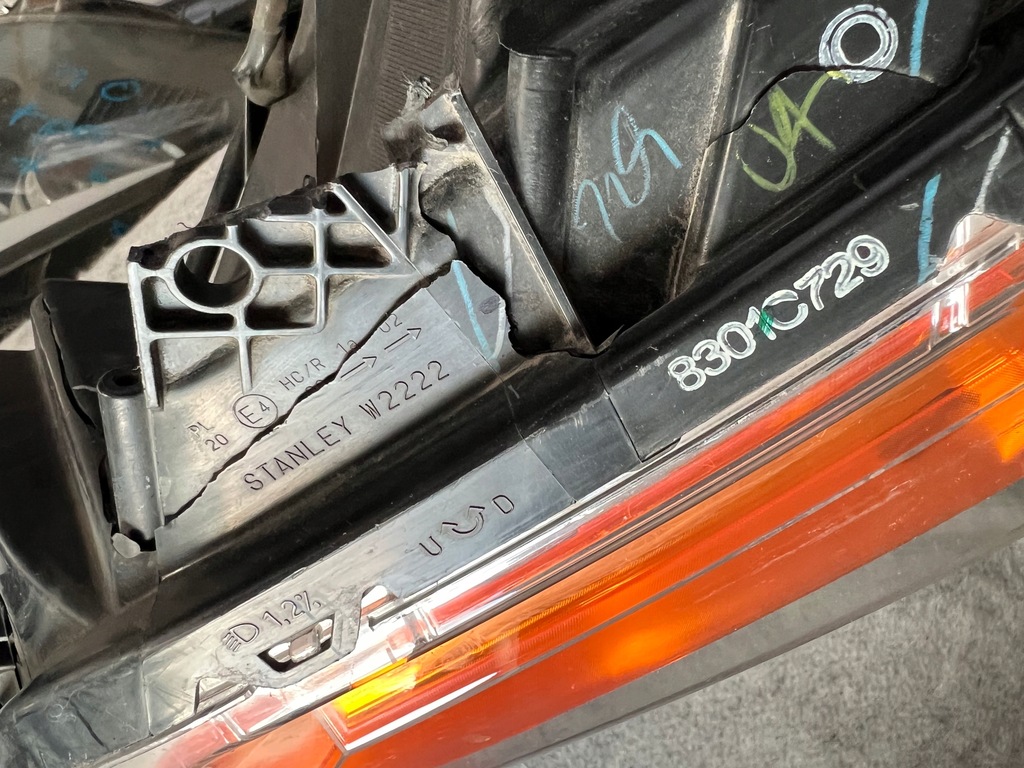 фото №7, Mitsubishi l200 левая лампа передняя