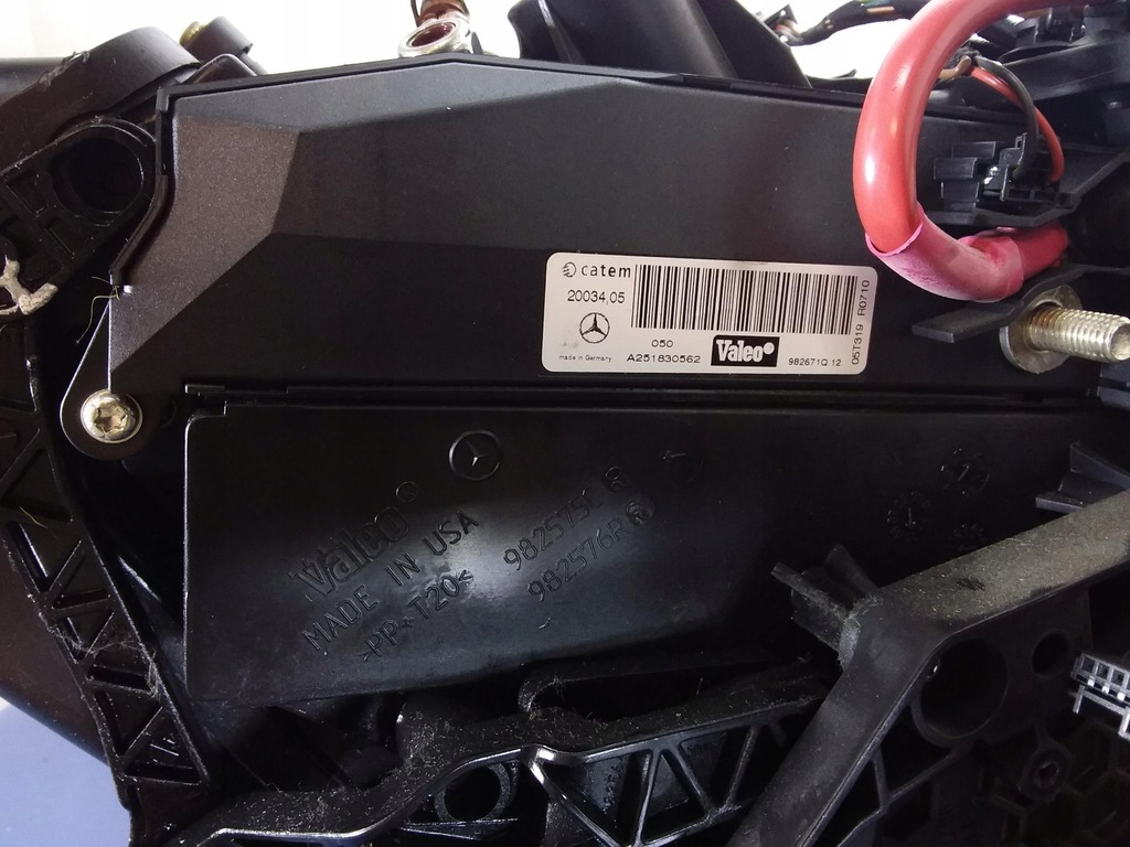 фото №3, Mercedes r w251 отопитель