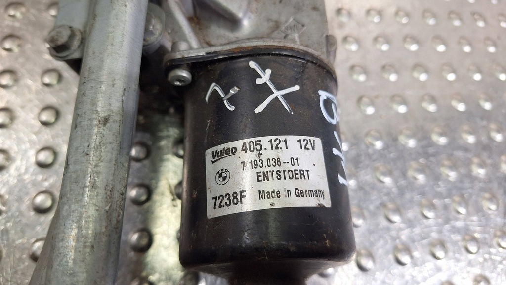 фото №7, Механизм моторчик дворник перед 7193036 bmw 1 e81 lift e87 europa