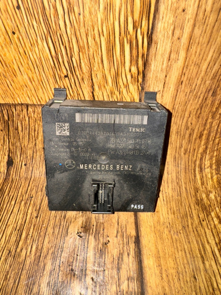 фото №1, Mercedes w221 3.5 i модуль блок керування шлюз