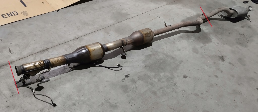 Купити Вихлоп гасник каталізатор dpf mercedes v-klasa w447 2.2 cdi a4474900114