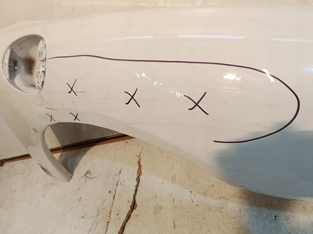 Крыло  porsche boxster 987 правый  перед с Разборки