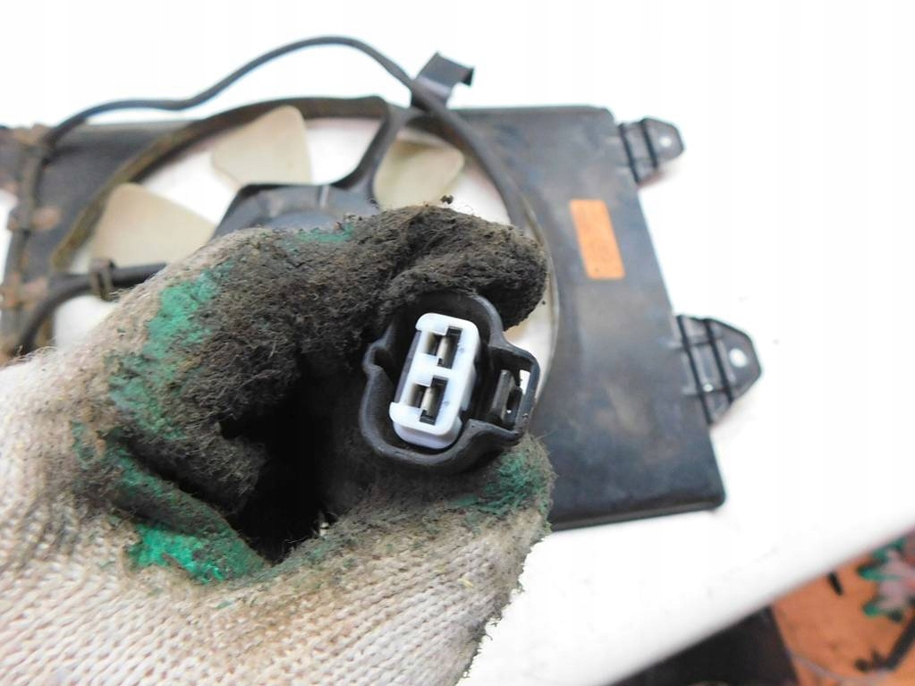 фото №6, Mitsubishi space wagon iii вентилятор радиатора