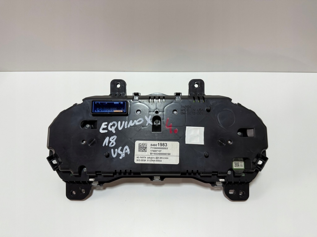 фото №12, Chevrolet equinox iii 18-22 usa счетчик приборы спидометр 84601983