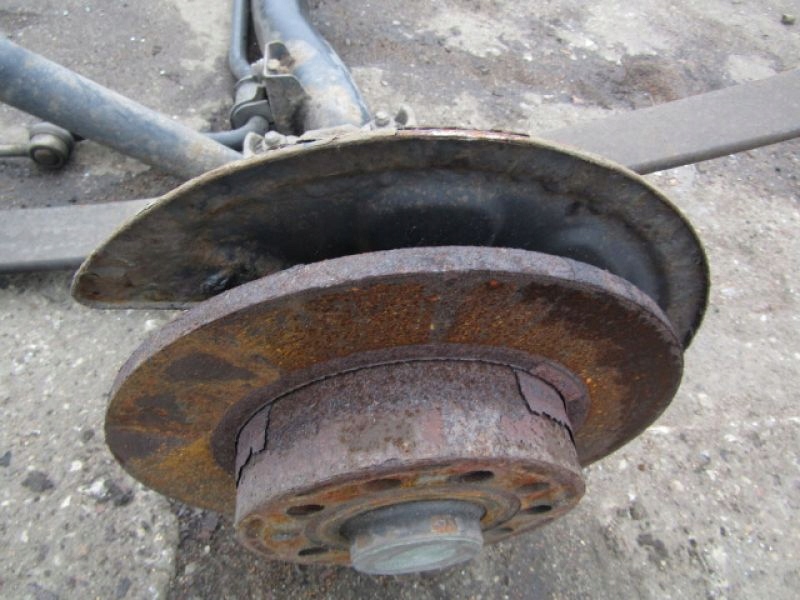 фото №6, Vw caddy 3 2k sa балка підвіска задня + ресори