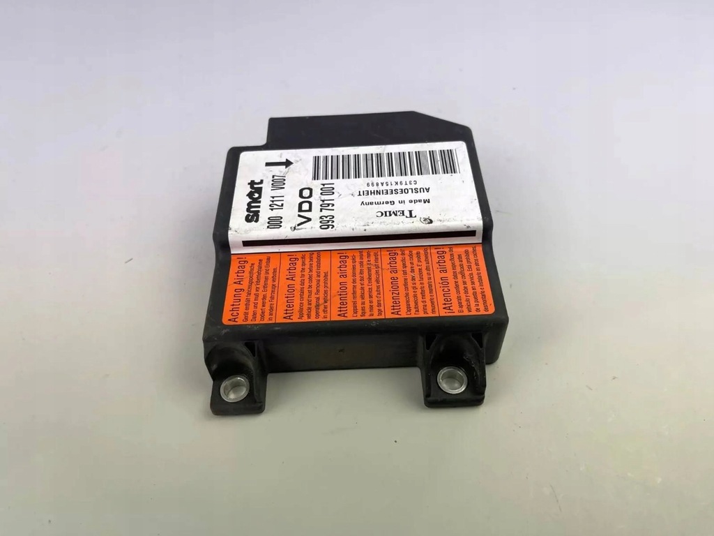 фото №4, Smart fortwo i 2002 блок керування / модуль подушка безпеки