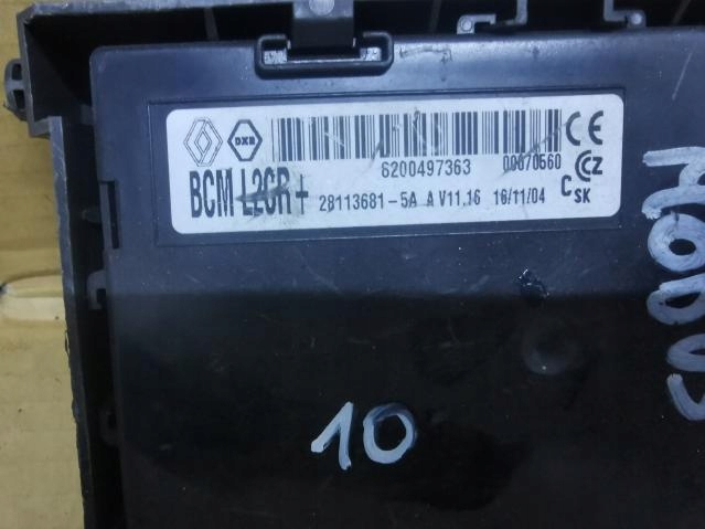 фото №2, Модуль bsm renault clio iii 05-12 28113681-5a