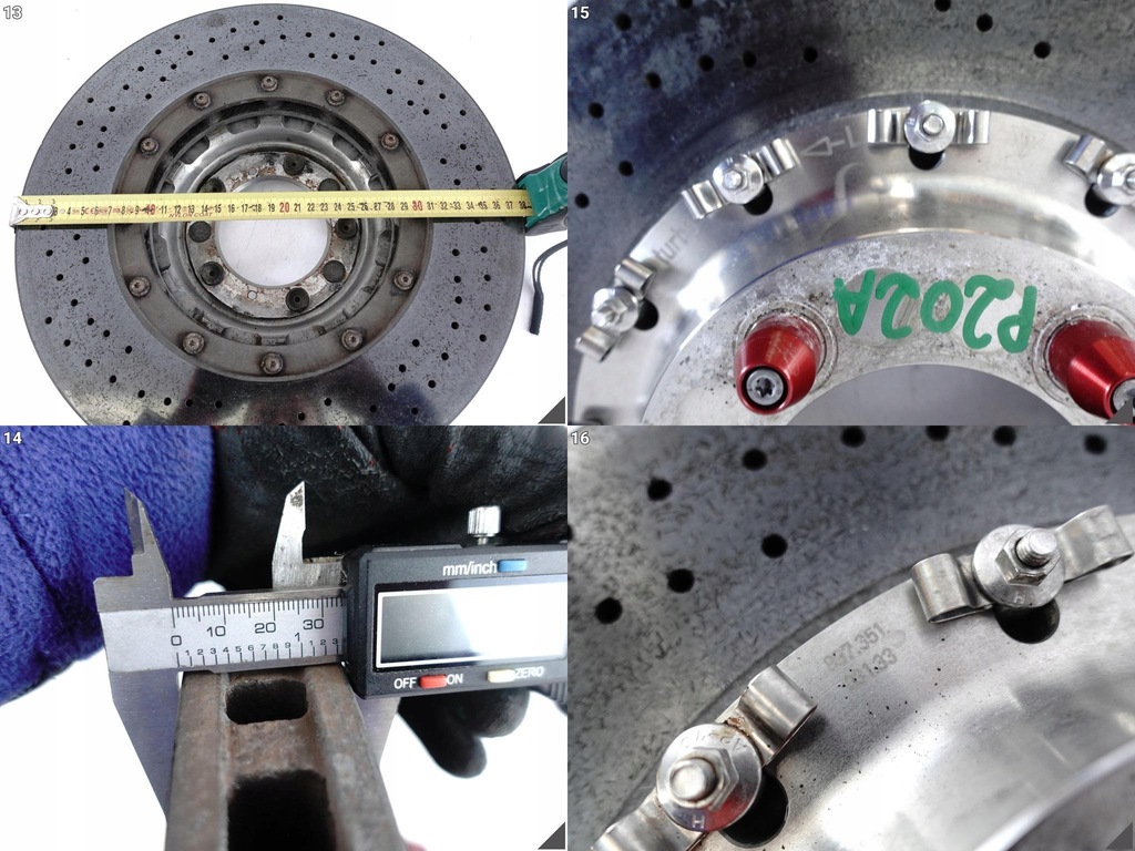 фото №11, Porsche 911 997 turbo 07-12 pccb диск керамическая левая перед