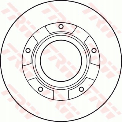 фото №1, Диск тормозная задняя ford transit 2006-