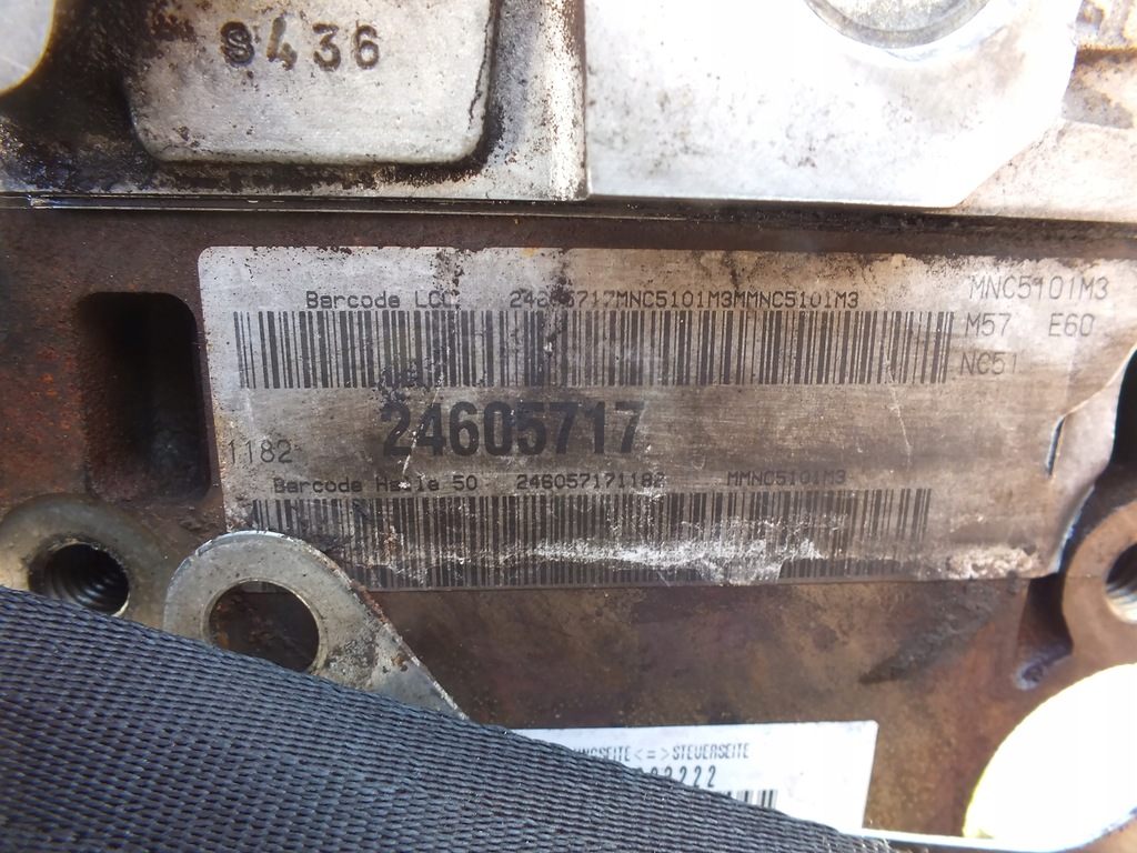 фото №10, Bmw seria 5 e60 e61 m57 2.5d двигатель kompletny m57t 177ps