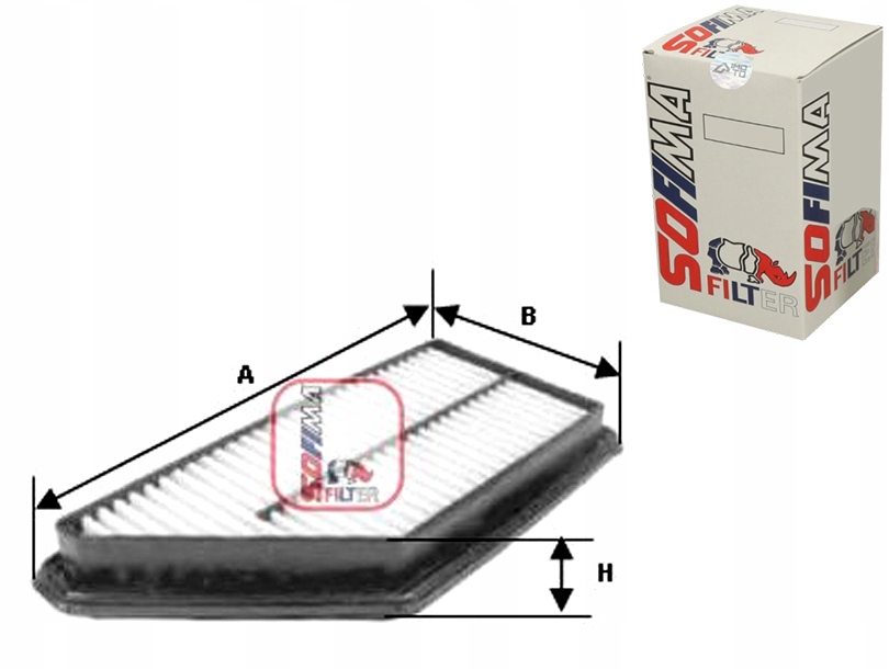 фото №1, Sofima фильтр воздуха hyundai i40, i40 cw, ix35
