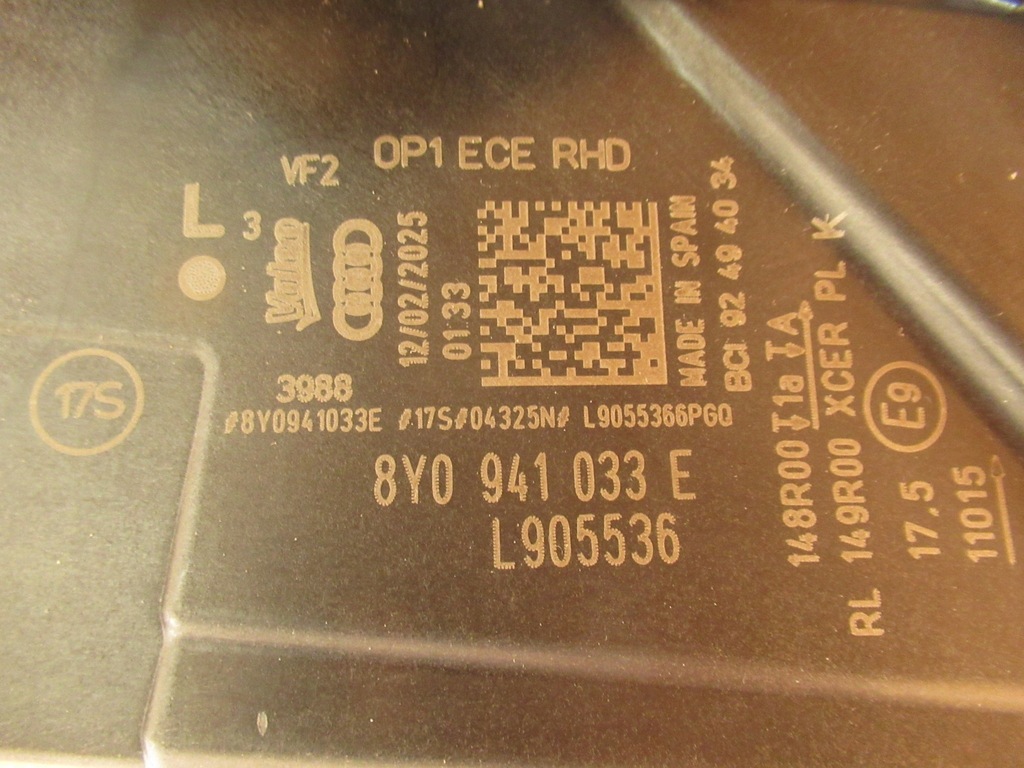 фото №10, Audi a3 s3 rs3 лампа перед передня ліва full led 8y0941033e