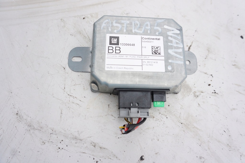 фото №1, Модуль навігації 13306648 opel astra 5 k